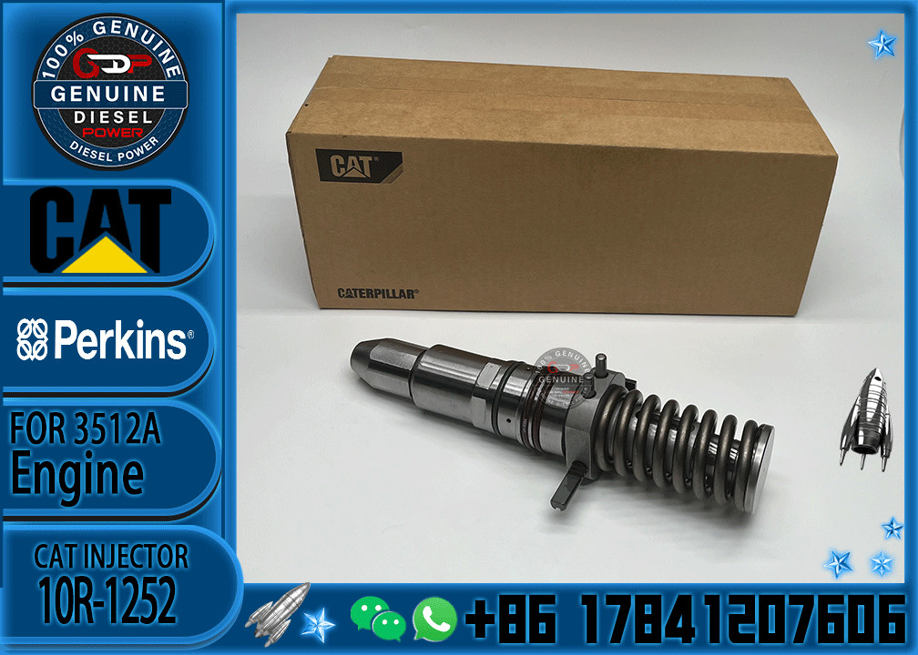 Remanufactured Diesel Fuel Injector 111-3718 0R-8338 224-9090 10R-1252 For Engine 3508/3512/3516