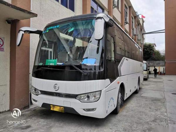 Used Golden Dragon Bus 41 Seats Good Coach Bus Airbag Chassis Euro IV Single
