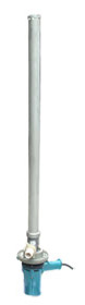 Portable electronic oil drum pump