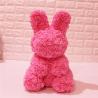 Buy cheap Wholesale Price 40cm height Foam Rose Bunny Artificial Flower Rabbit For Gift from wholesalers