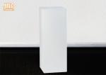 Modern Glossy White Floor Pedestal / Fiber Glass Pedestal