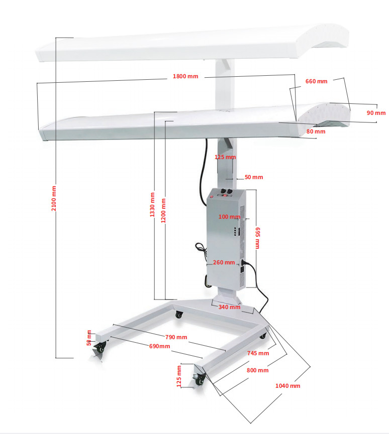 PDT Treatment Red Light Therapy Canopy Infrared Pain Relief Device