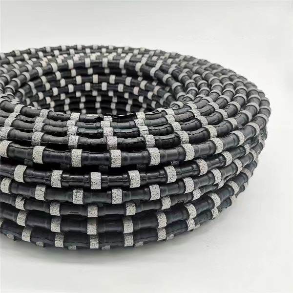 Rock Cutting Marble Diamond Wire Saw Rubber Sintered Beads