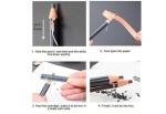 Semi-permanent Makeup Waterproof Eyebrow Liner Pencil Accessories Light / Dark