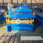 Ibr Roof Sheet&Roof Tile Double Layer Roofing Cold Roll Forming Machine 5.5 KW