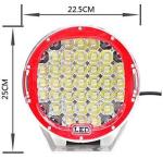 185W Cree LED Round Work Light, with Spot Flood Beam Driving Headlight Optional