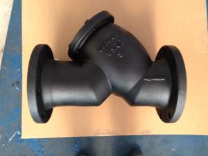 China ANSI y strainer flanged ends factory