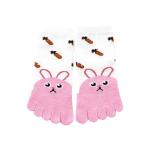Thin Printed Picture Socks Sweatabsorbent Five Toes Breathable 90 Cotton
