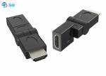 Gold Plated HDMI Male To Female Swivel Adapter 90 180 270 360 Deg Rotatable