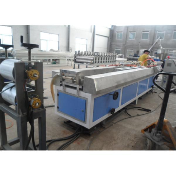 Stable and Accurate Plastic Profile Extrusion Line , High Efficiency Plastic
