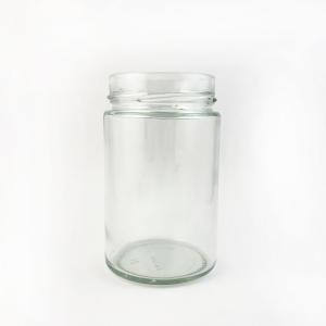 Round 2oz 4oz Straight Sided Glass Jars Heat Resistant Glass Jars For Candles