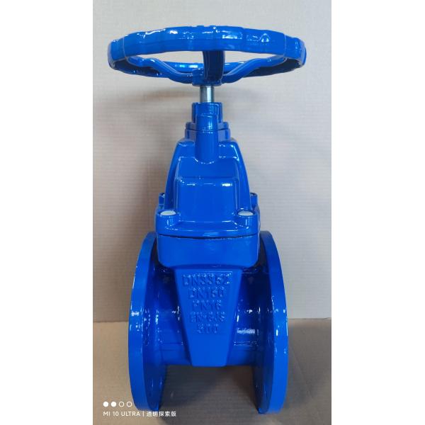 China Cast Iron Gate Valve with ASME B16.10 Face To Face Dimension 150-300 PSI Pressure Rating and 1/2 Inch - 24 Inch Size factory