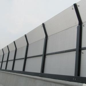 China Noise Barrier Fence Transparent Sound Barriers Plastic Sheets Material on sale