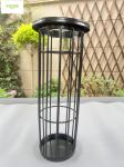 99% Dust Collector Filter Bag Cage SS304 Steel Wire Material