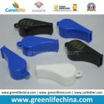 Muti-Colors Good Quality Plastic Promo Whistle Gifts w/Split Key Ring