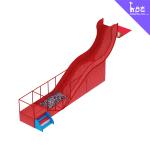 Devil Style Indoor Playroom Slide Amusement Park Attraction For Childrens