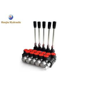 5 Spool 40 Liters Monoblock Directional Control Valve