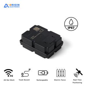 Long-Term Monitoring 7500mAh Rechargeable Asset GPS Tracker for Secure Data