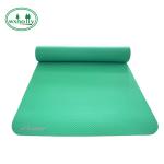 Colorful Gym NBR 15mm Non Slip Yoga Mat Premium With Position Line
