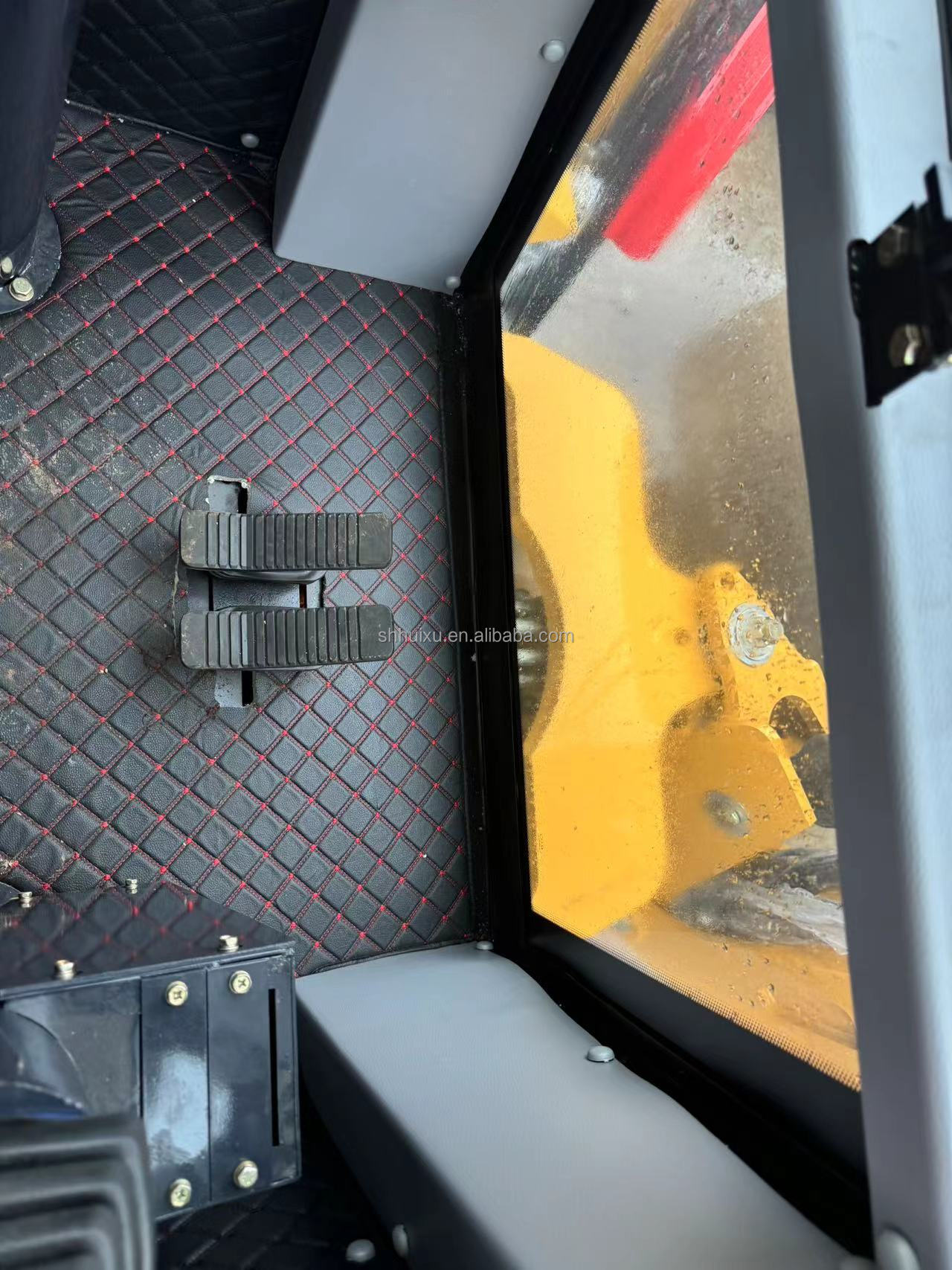 Used Excavator Caterpillar CAT420F Backhoes / Secondhand Japan Backhoes Engine In Good Condition