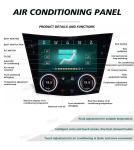 2016-2023 for Cadillac XT5 XT6 modified high-definition intelligent climate