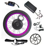 48V 1000W 1500W 3000W Li-on battery high quality kit ebike/e bike conversion kit