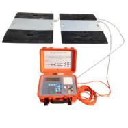 China LED LCD Integrated Portable Axle Scales With Strain Gauge factory