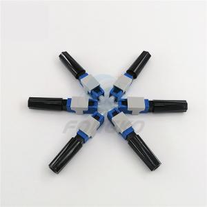 China Simplex Fast Fiber Optic Cable Sc Connector UPC Ftth Cable Connector factory