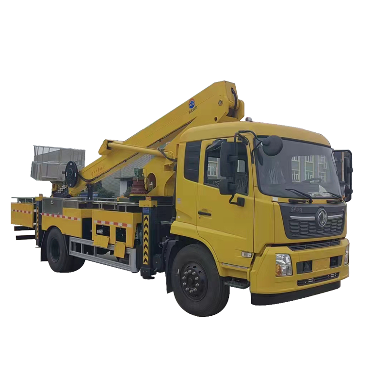 Kingrun Double Row Aerial Lift Work Trucks Straight Arm Hoisting Machinery