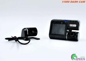 China Night Vision Car Camera With 170 Degree Width Angle , Dual Lens Car Recording Camera factory