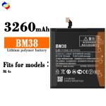 Original Replacement Battery for Xiaomi Redmi 4s BM38 3260mAh 3.85V Phone