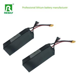 China Drone RC Lithium Battery 4s 3s 11.1V 14.8V 22.2V 2200mAh 35c Li-Polymer Battery factory