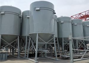 China Steel Grade Grain Storage Silo Hopper Bottom Cereal Silos For Cattle Feed factory