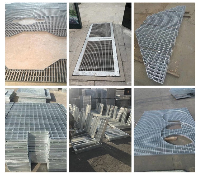 special shaped grating plate