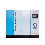 Industrial Electric Oil Injected Rotary Air Compressor PLC Control Air / Water
