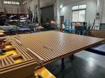 Powder Coating Aluminum Garage Door Fence Flat Woodgraind Grille