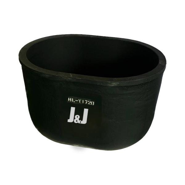 Chemical Resistance Oval Type Crucible Isostatic Pressing Silicon Carbide