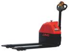 Electric Walkie Behind Pallet Jack , Load Capacity 1.5 Ton Warehouse Forklift