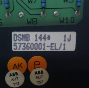 China ABB DSMB 144 57360001-EL MEMORY MODULE factory