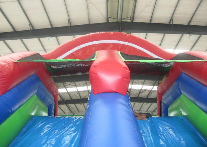 Giant Inflatable Assault Course , Outdoor Game Boot Camp Bouncy Obstacle Course