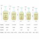 500ML PET Mousse Bottle For Mousse Cosmetic Products Lotion Scream Shampoo
