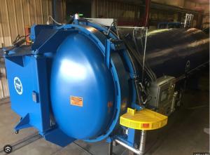 China 100-450 Degree Composite Autoclave For Rubber Vulcanization Q345R/SS304 316 ASME factory