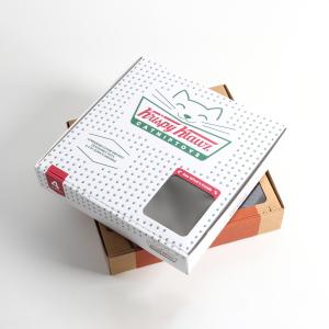 China Corrugated Pizza Boxes Pizza Style Cardboard Boxes For Fast Secure Products Shipping factory
