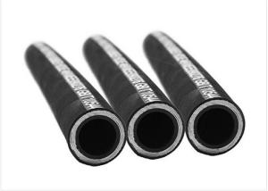 China OEM Chemical Resistant Rubber 51mm Size Wire Spiral Hose factory