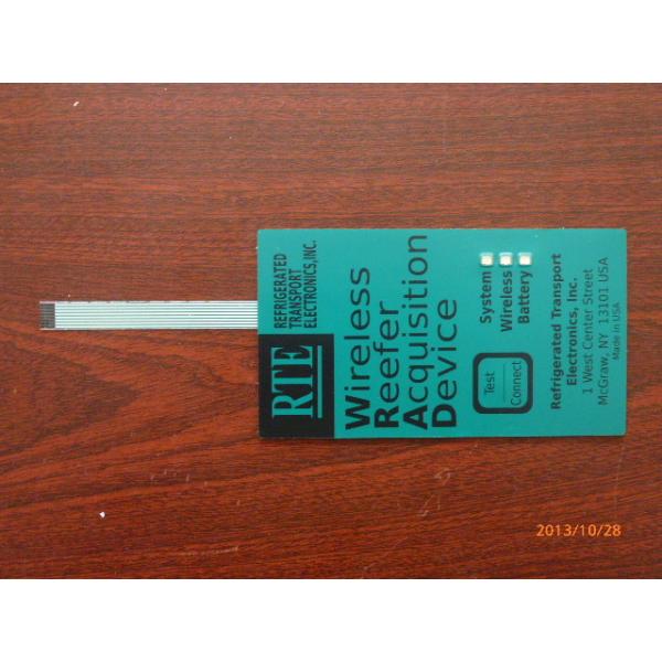 China Custom Made PCB LED Membrane Switch Panel With Flat Cable 250V DC factory