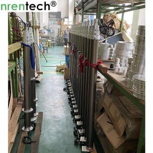 China 3.5m pneumatic telescopic mast inside wires for mobile light tower, fire truck lighting factory