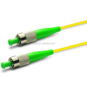 China FC APC Single Mode Fiber Patch Cord , FTTH Fiber Optical Jumper Cord factory