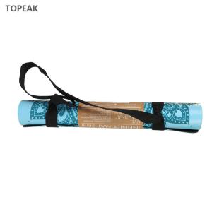 China Tpe Pu Rubber Yoga Mat 72 X 32 72 X 36 4mm Blue Green factory