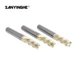 2 Flute Carbide Corner Radius End Mill Bull Nose End Mill Cutter For Steel