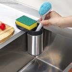 Kitchen Sink Tidy Caddy Sink Organizer With Sponge Holder Stainless Steel